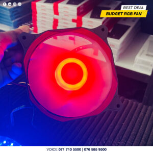 RAINBOW COLOUR CASE FAN